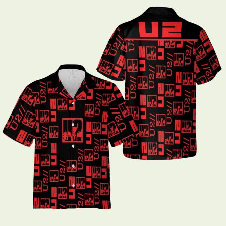 U2 Music Band Logo Hawaiian Shirt