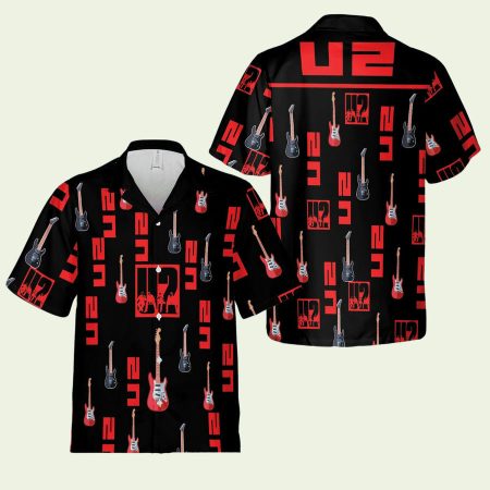 U2 Music Band Logo Hawaiian Shirt