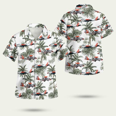 US Air Force Martin EB57B Canberra Hawaiian Shirt