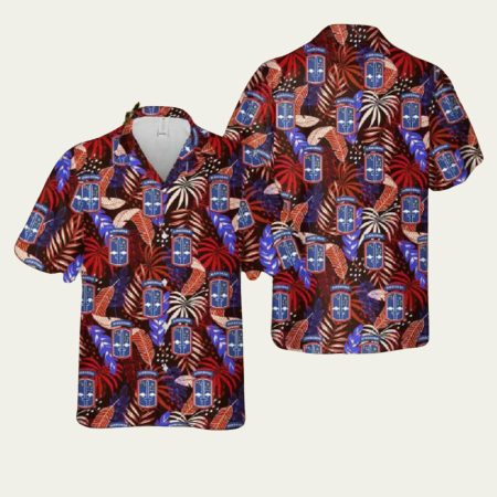 Us Army 172Nd Infantry Brigade Airborne Hawaiian Shirt