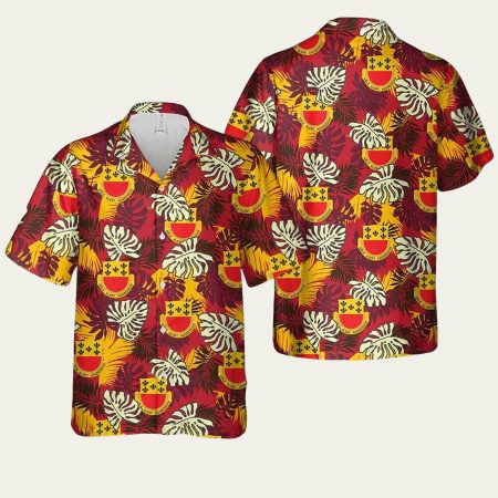 Us Army 196Th Armor Regiment Hawaiian Shirt
