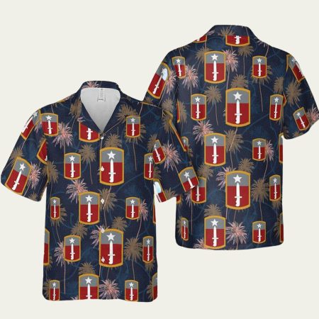 Us Army 205Th Infantry Brigade Hawaiian Shirt