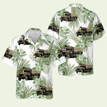 Us Army Cargo Truck 1958 Hawaiian Shirt