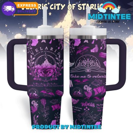 Velaris City Of Starlight   30oz or 40oz Tumbler With Handle HG
