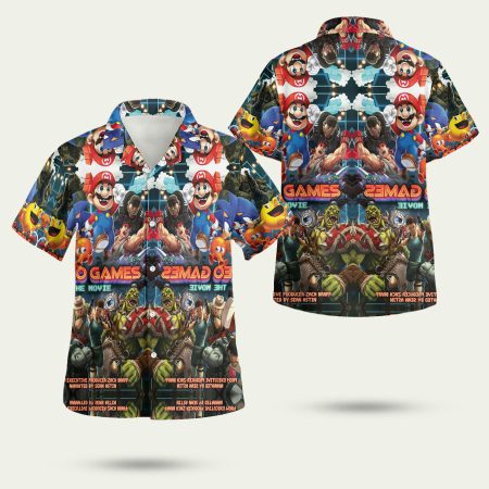 Video Games The Movie Hawaiian Shirt