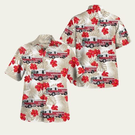 Wamego Kansas Wamego Fire Department Hawaiian Shirt