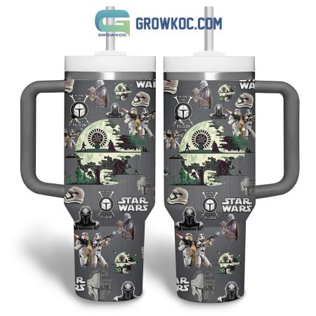 Weapons Are Parts Of My Religion Star Wars Grey Design 30oz or 40oz Stainless Tumbler With Handle NVA