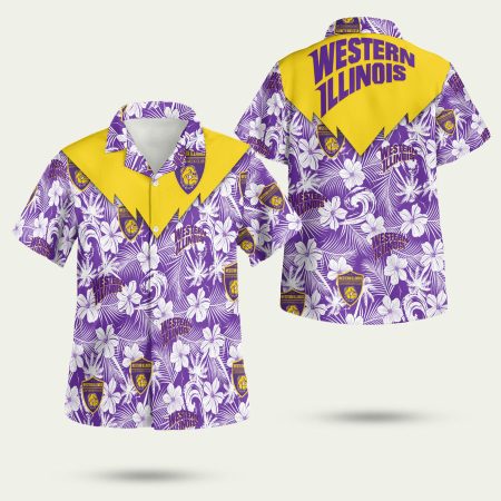 Western Illinois Leathernecks Hawaiian Shirt