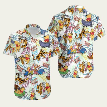 Winnie The Pooh Disney Cartoon Funny Hawaiian Shirt