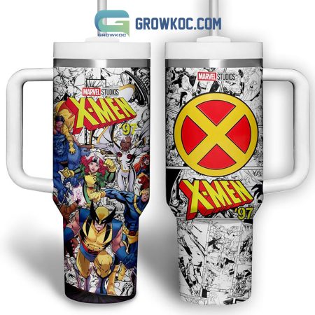 X-Men ’97 Previously On X-Men Fan 30oz or 40oz Stainless Tumbler With Handle NVA
