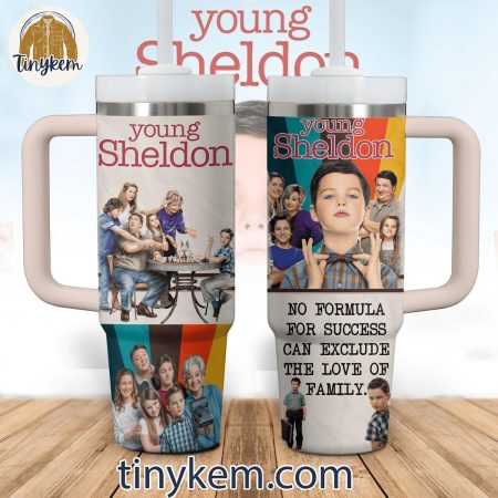 Young Sheldon 30oz or 40oz Stainless Steel Tumbler With Handle HG