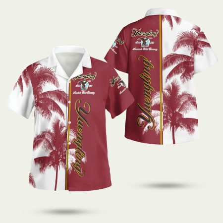 Yuengling Beer Palm Tree Hawaiian Shirt