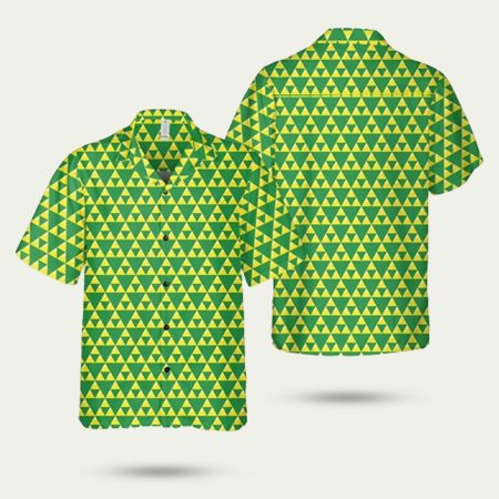 Zelda Triforce Hawaiian Shirt