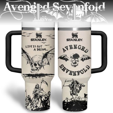 Avenged Sevenfold Music Custom Stanley Cup 40 oz 30 oz Tumbler With Handle