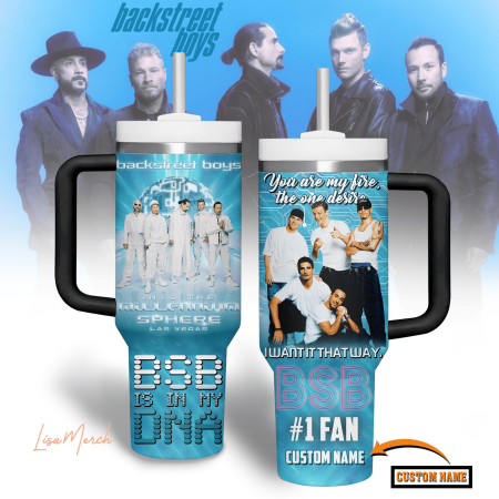 Backstreet Boys Music Custom Stanley Cup 40 oz 30 oz Tumbler With Handle