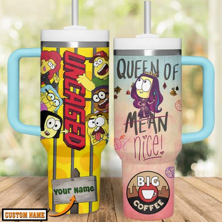 Big Coffee Big City Greens TV Series  Custom Quencher 30oz or 40oz Stainless Steel Tumbler With Handle HG