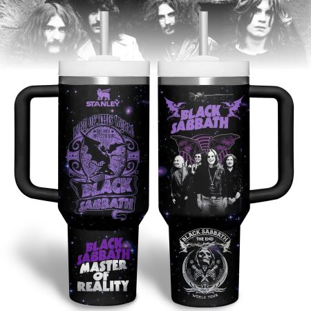 Black Sabbath Music Custom Stanley Cup 40 oz 30 oz Tumbler With Handle