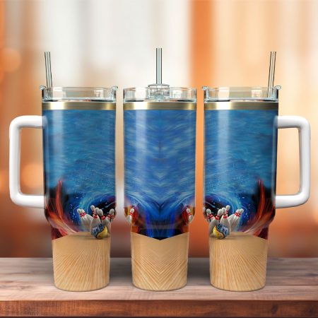 Bowling Custom Stanley Cup 40 oz 30 oz Tumbler With Handle HG