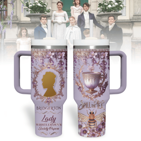 Bridgerton Movies Custom Stanley Cup 40 oz 30 oz Tumbler With Handle