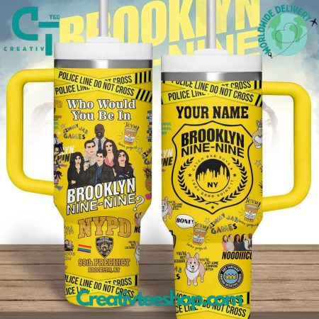 Brooklyn Nine-Nine TV Series  Custom Quencher 30oz or 40oz Stainless Steel Tumbler With Handle HG With Handle