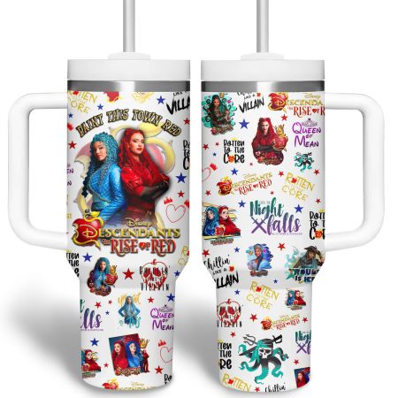 Descendants TV Series Custom Stanley Quencher  30oz or 40oz Stainless Steel Tumbler With Handle HG Stainless Steel Tumbler