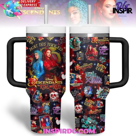 Descendants TV Series Custom Stanley Quencher  30oz or 40oz Stainless Steel Tumbler With Handle HG Stainless Steel Tumbler