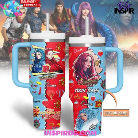 Descendants TV Series Custom Stanley Quencher  30oz or 40oz Stainless Steel Tumbler With Handle HG Stainless Steel Tumbler