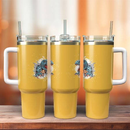 Dinosaurs Custom Stanley Cup 40 oz 30 oz Tumbler With Handle HG