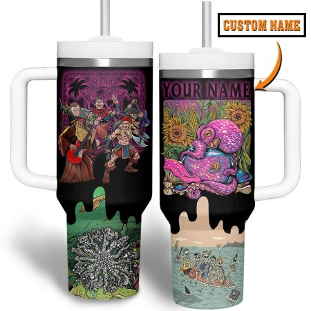 Dirty Heads Music Custom  Quencher 40oz Stainless Steel Tumbler HG With Handle