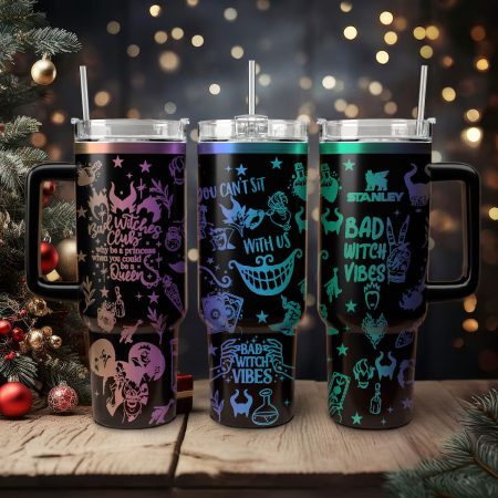 Disney Villains Cartoon Custom Stanley Quencher HG 40oz or 30oz Engraved  Stainless Steel Tumbler With Handle
