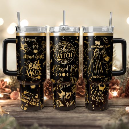 Disney Villains Cartoon Custom Stanley Quencher HG 40oz or 30oz Engraved  Stainless Steel Tumbler With Handle