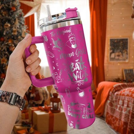 Disney Villains Cartoon Custom Stanley Quencher HG 40oz or 30oz Engraved  Stainless Steel Tumbler With Handle