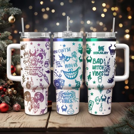 Disney Villains Cartoon Custom Stanley Quencher HG 40oz or 30oz Engraved  Stainless Steel Tumbler With Handle