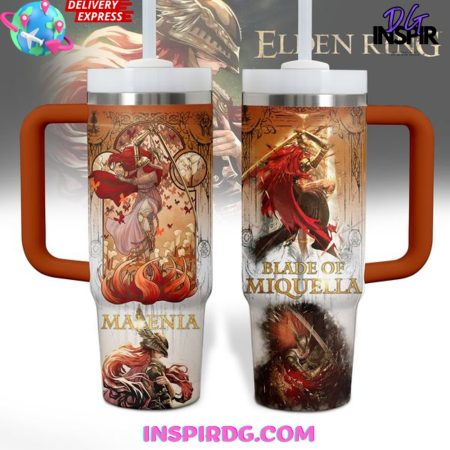Elden Ring Games Custom  Quencher 40oz Stainless Steel Tumbler HG