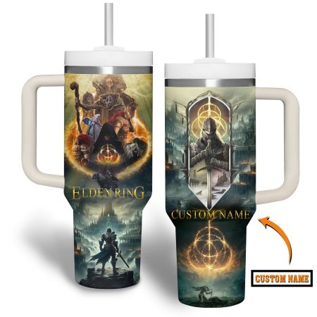 Elden Ring Games Custom  Quencher 30oz or 40oz Stainless Steel  Tumbler HG With Handle