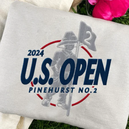 Embroidered Shirt 124th U.S. Open Pinehurst No.2 Embroidered Hoodie, Sweatshirt,Tee Shirt