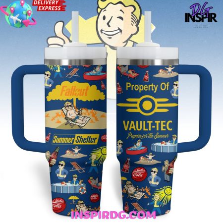 Fallout Games Custom  Quencher 30oz or 40oz Stainless Steel  Tumbler HG