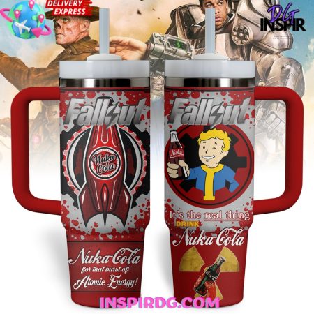 Fallout Nuka Cola Games Custom  Quencher 40oz Stainless Steel Tumbler HG