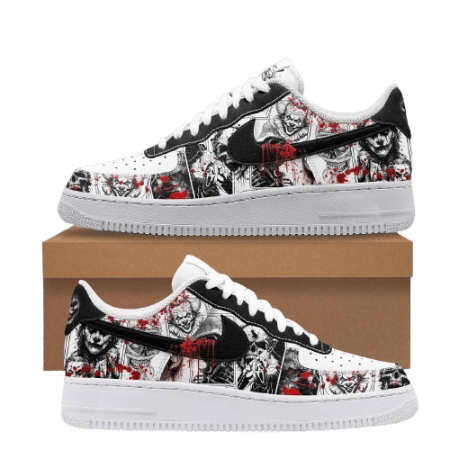 2024 Horror Movies Club In Halloween Air Low-Top Sneakers Shoes For Men And Women