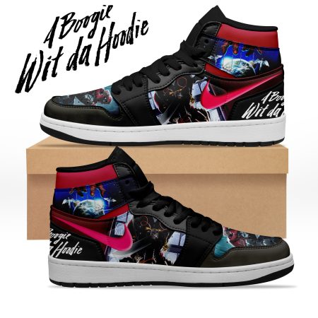 A Boogie Wit da Hoodie AJ1 High Sneakers Shoes For Men And Women