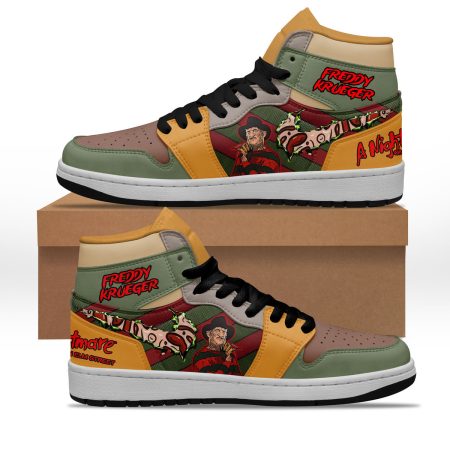 A Nightmare on Elm Street AJ1 High Sneakers Shoes For Men And Women