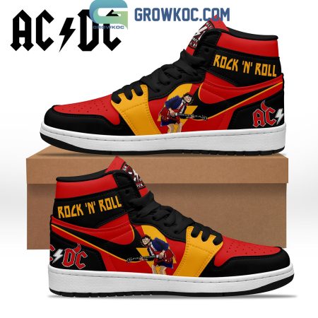 ACDC AJ1 High Sneakers Shoes For Men And Women