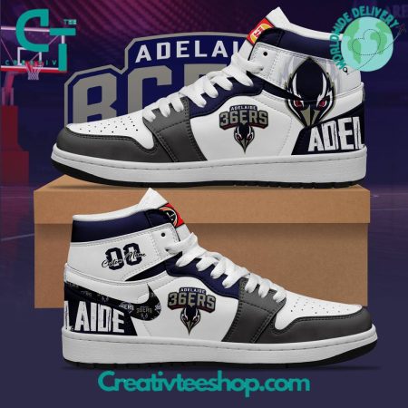 Adelaide 36ers  AJ1 High Sneakers Shoes For Men And Women