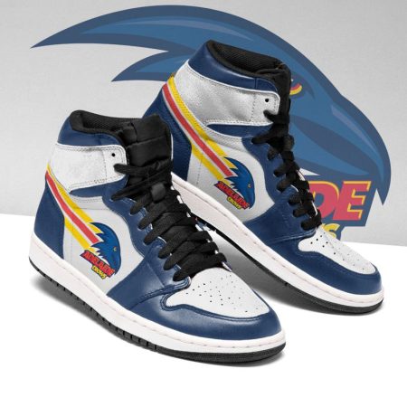Adelaide Crows AFL AJ1 High Sneakers Shoes For Men And Women