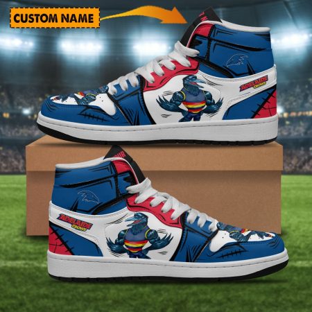 Adelaide Crows AJ1 High Sneakers Shoes For Men And Women