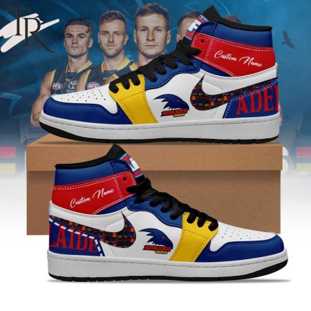 Adelaide Crows AJ1 High Sneakers Shoes For Men And Women