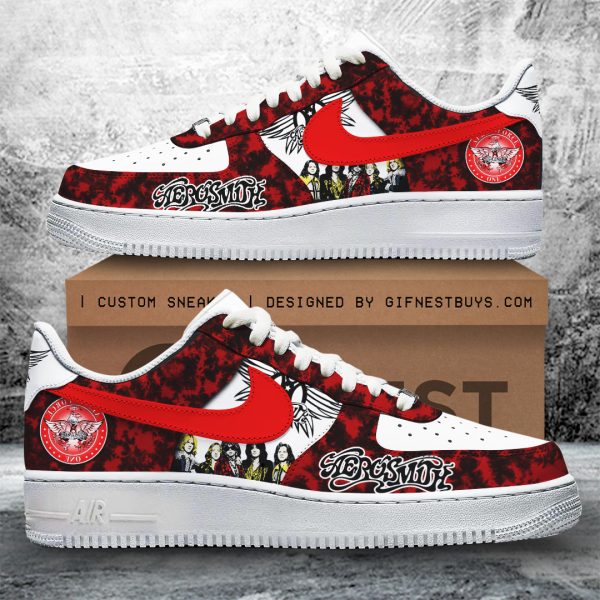 Aerosmith Air Low-Top Sneakers Shoes For Men And Women