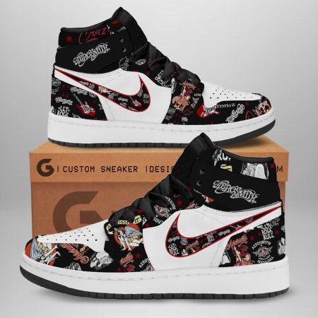 Aerosmith AJ1 High Sneakers Shoes For Men And Women