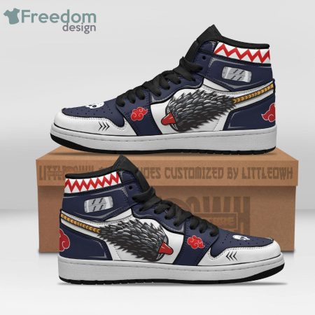 Akatsuki Kisame Samehada AJ1 High Sneakers Shoes For Men And Women