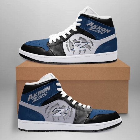 Akron Zips AJ1 High Sneakers Shoes For Men And Women